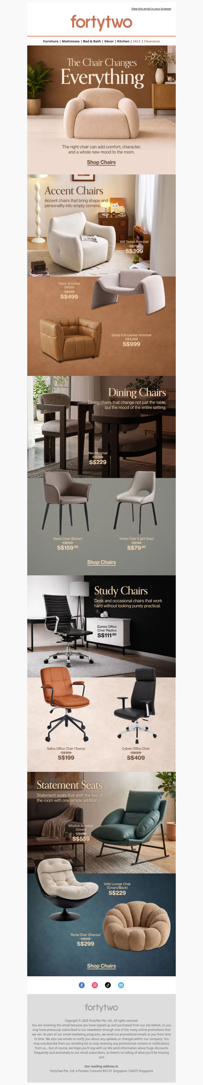 The Right Chair Changes the Mood 🪑