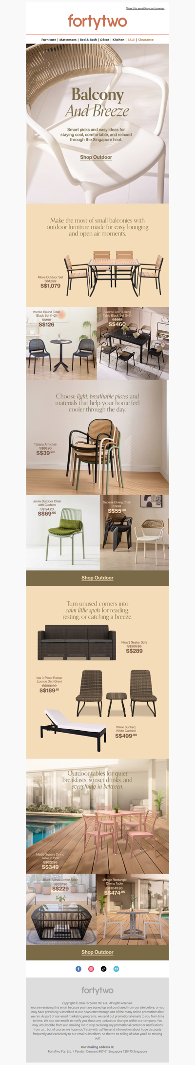 ☀️ Small Balcony Ideas for Warm Days