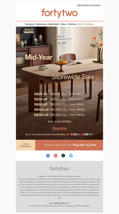 Don't Miss Out: Mid-Year Storewide Sale Starts Now 🛍️