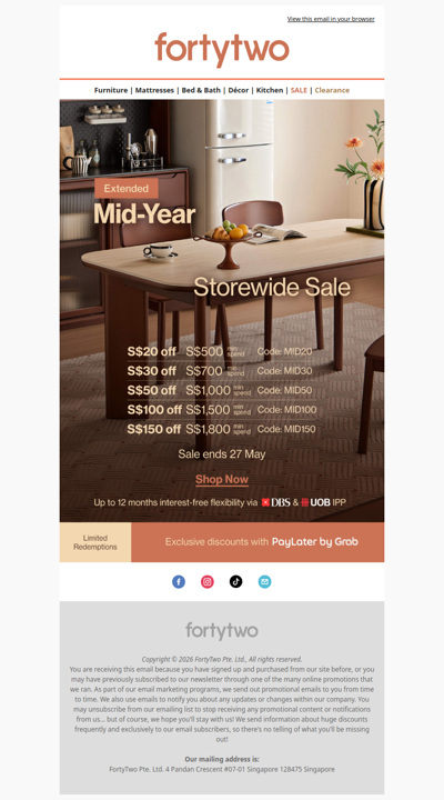 Extended: Our Mid-Year Storewide Sale continues! 🛍️
