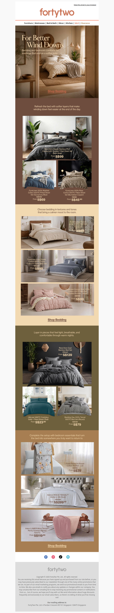 Bedding for Better Nights 🌙