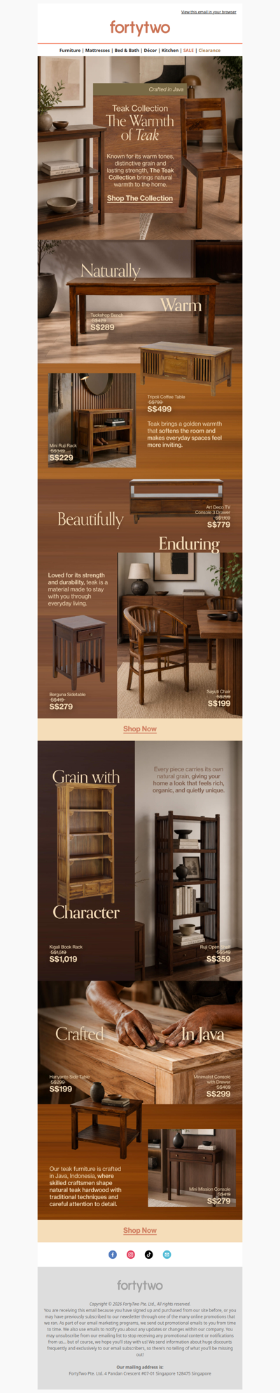 Meet The Teak Collection 🪵