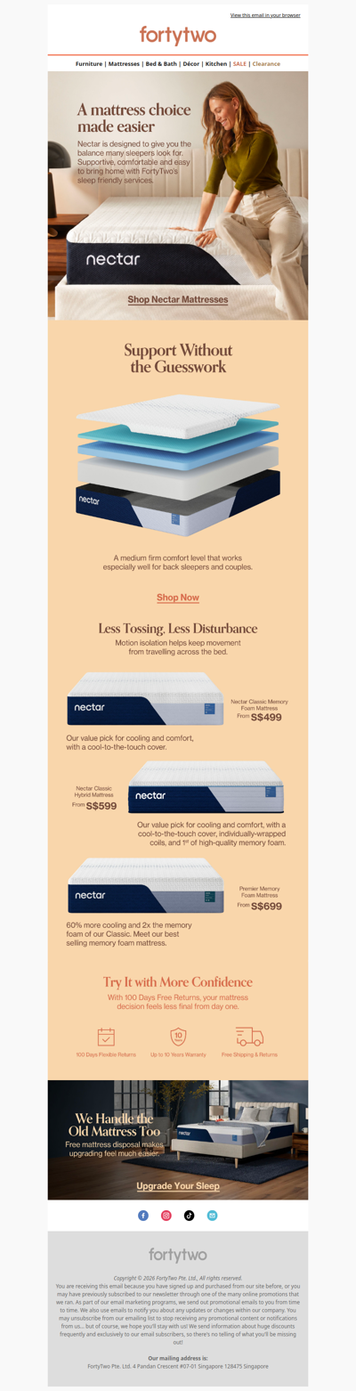 Overthinking your mattress? 🛏️