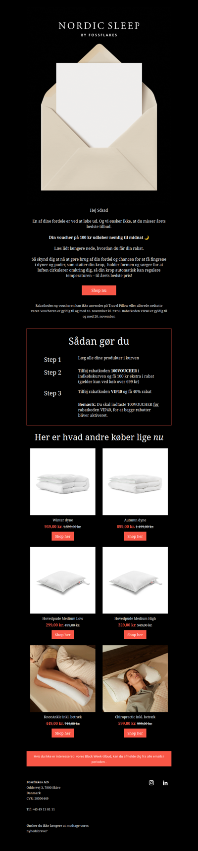 Har du glemt noget? Årets bedste tilbud slutter snart 💤
