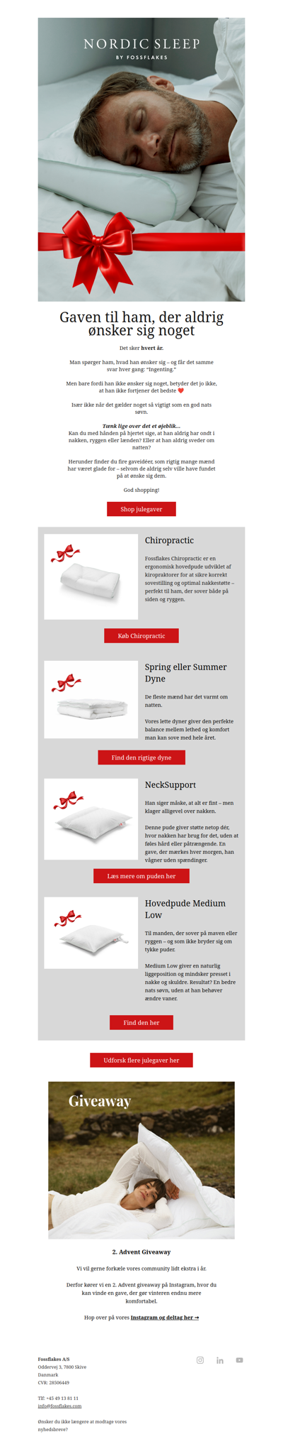 Gaven til ham, der aldrig ønsker sig noget 🎁