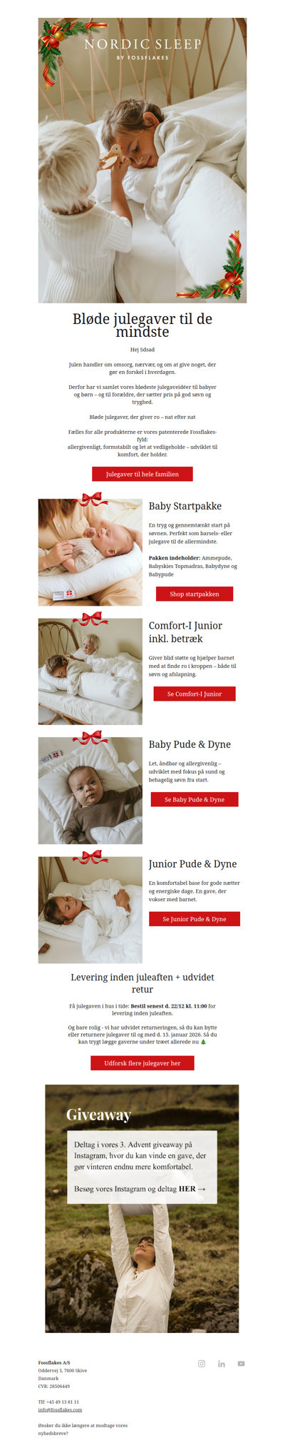 Bløde julegaver til de mindste 🎄