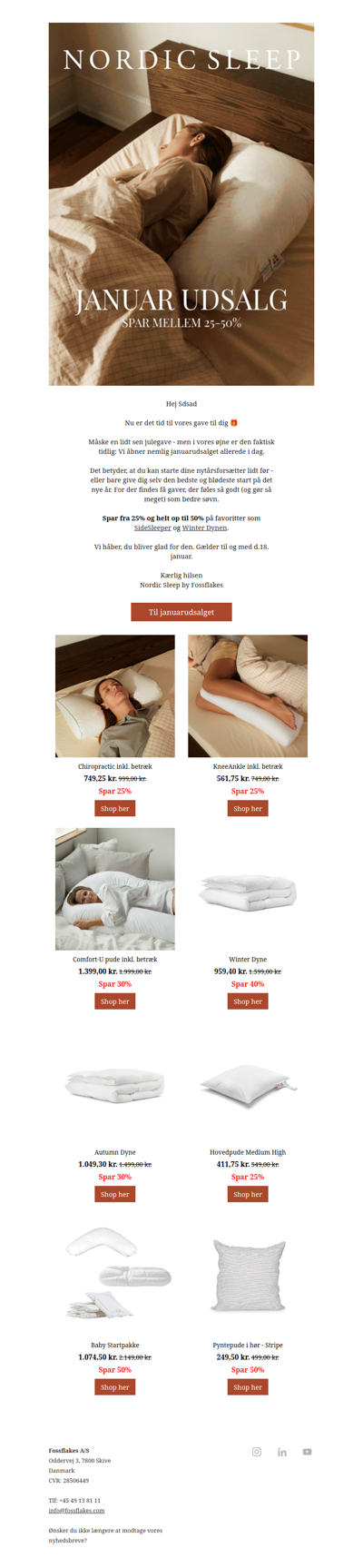 Vores gave til dig er klar: Op til 50% 🎁