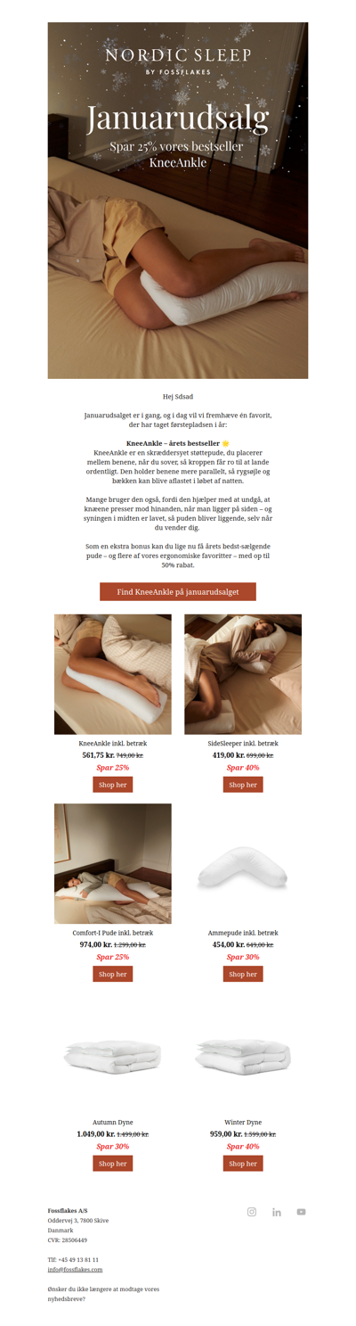 Årets bestseller er på tilbud: KneeAnkle ✨