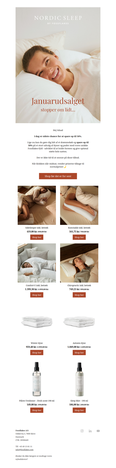 Januarudsalget stopper om lidt... ⌛️