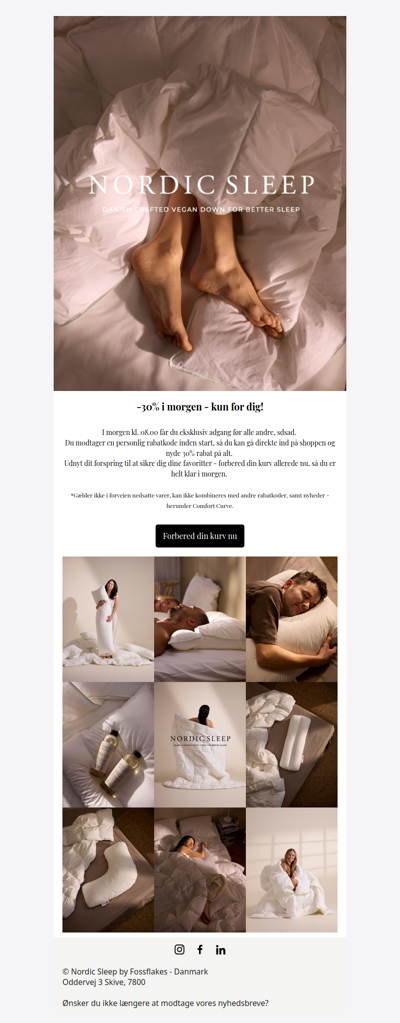 Din eksklusive adgang åbner i morgen ✨