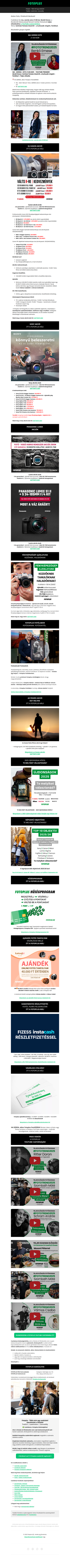 📷🎥 Ma szerda este 21.00-kor: Benkő Emese: Színházi fotózás közelről, a kulisszák mögött - fotókkal  | Teljes előadás