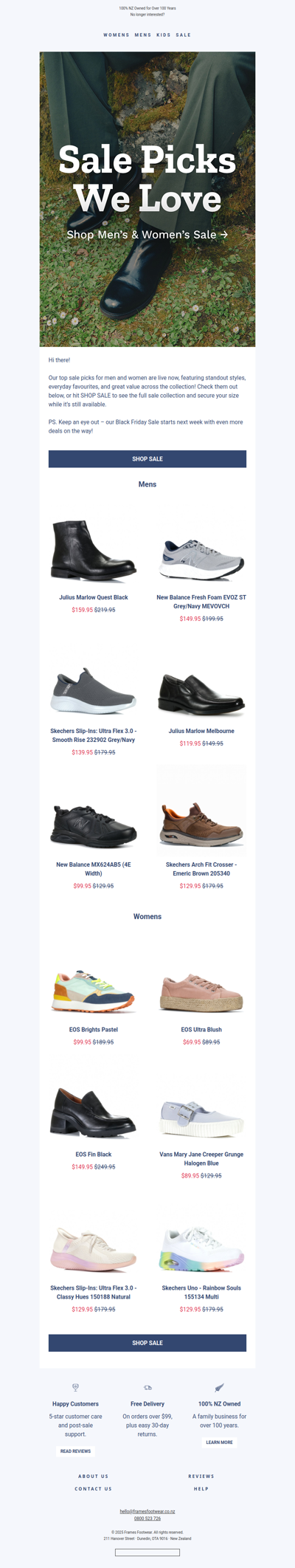 Our top sale picks are live — don’t miss your size!