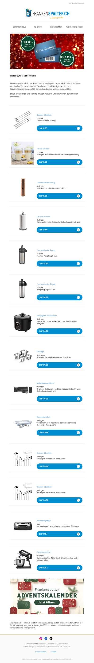 Nur heute: Winterliche Genussmomente für dein Zuhause!