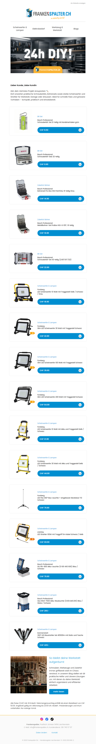 24h DIY – Bits, Bohrer & starkes Licht 🔧💡