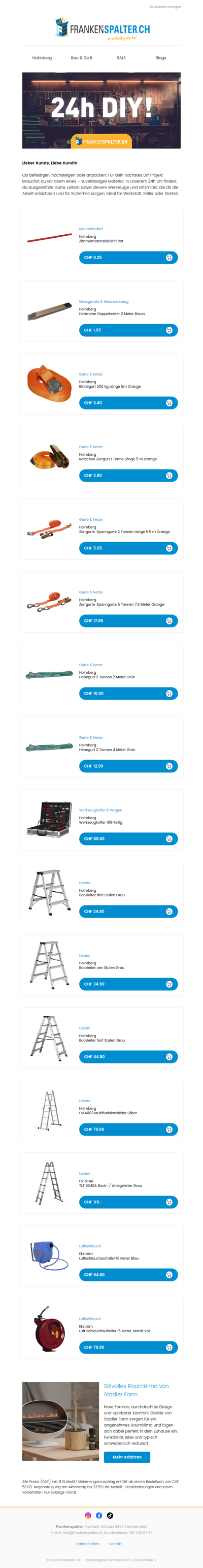 24h DIY 🔧 Sicher, hoch hinaus & fest im Griff