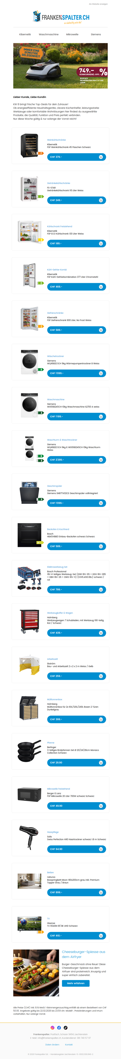 Top-Deals der Woche ⚡ Schnell sein lohnt sich