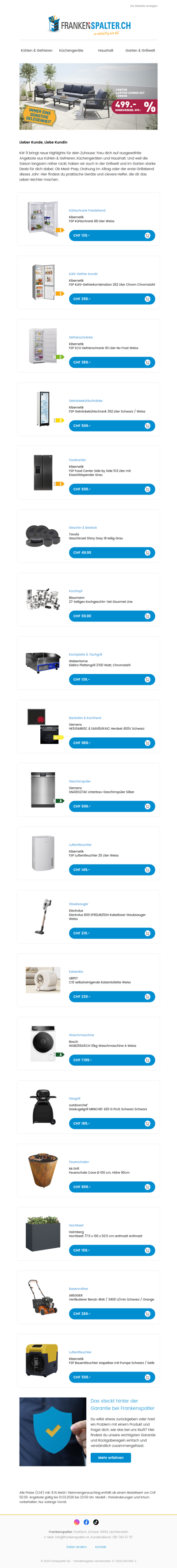 Top Angebote der Woche 9!🌟