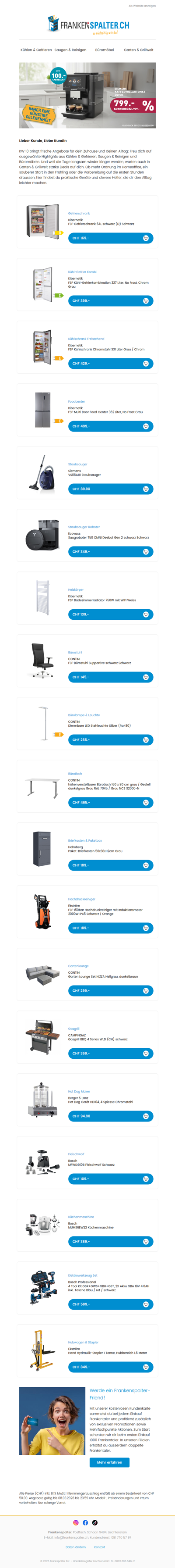 Top Angebote der Woche 10!🌟