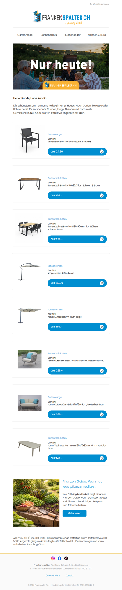 Nur heute: Mach deinen Lieblingsplatz noch schöner