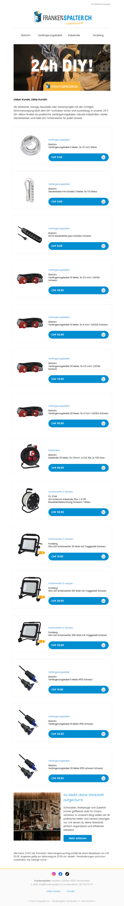 24 h DIY: Strom, Licht & Power für dein nächstes Projekt