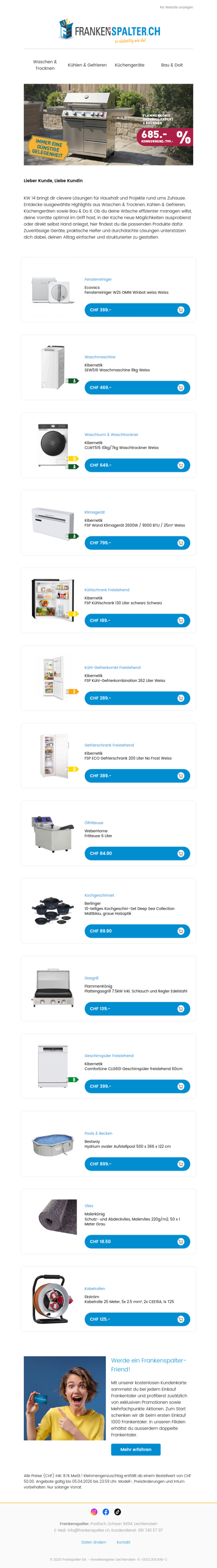 Top Angebote der Woche 14!🌟