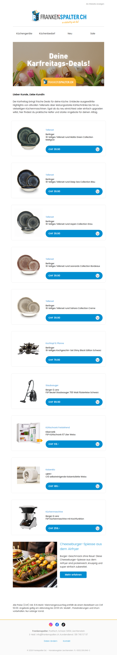 Nur heute: Deine Deals zum Karfreitag🐇