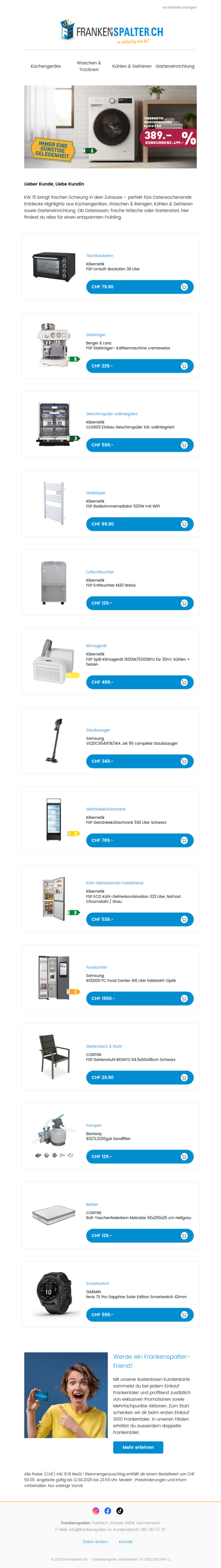 Top Angebote der Woche 15!🌟