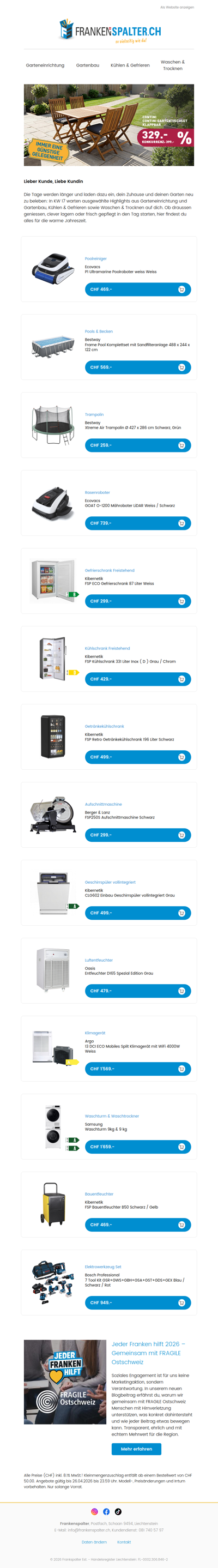 Top Angebote der Woche 17!🌟