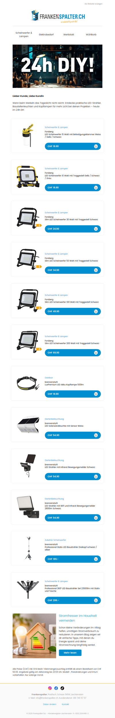 24h DIY: Licht an für dein nächstes Projekt 💡