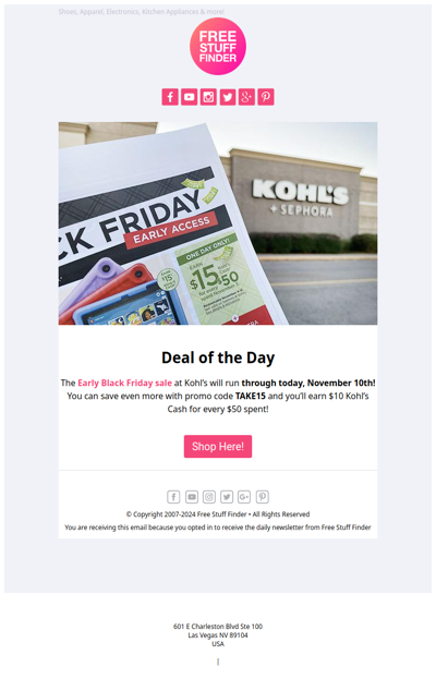 💥 42 Kohl’s Early Black Friday Deals to Shop Now