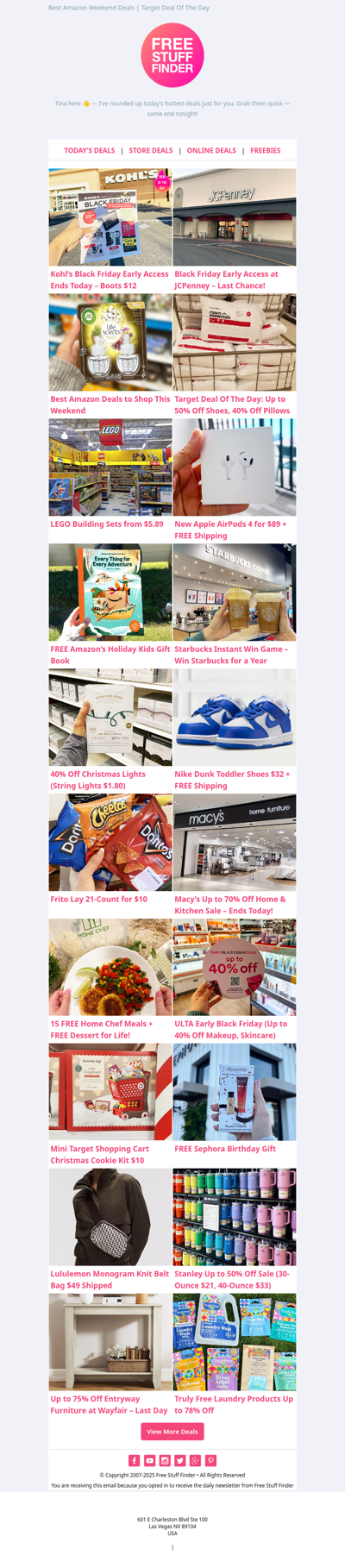 🛍 Early Black Friday Sale Ends Today at Kohl’s & JCPenney!