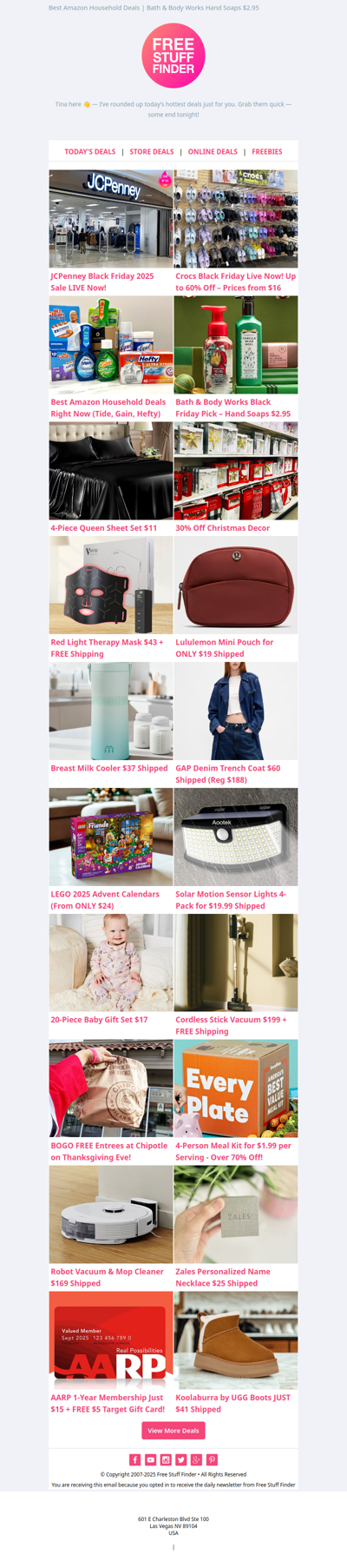 🔥 JCPenney & Crocs Black Friday Live Now!