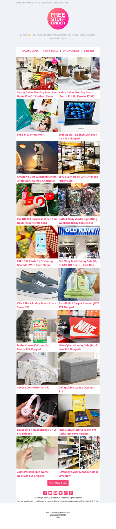 😲 Cyber Monday Sale Live at Target, Kohl's, JCPenney