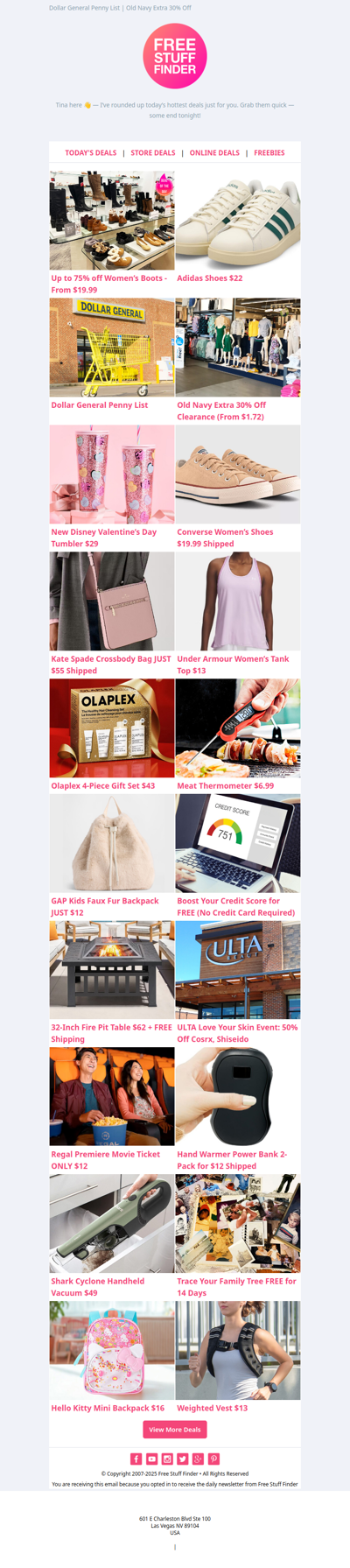 👢 Women’s Boots from $19 👟 Adidas Shoes $22