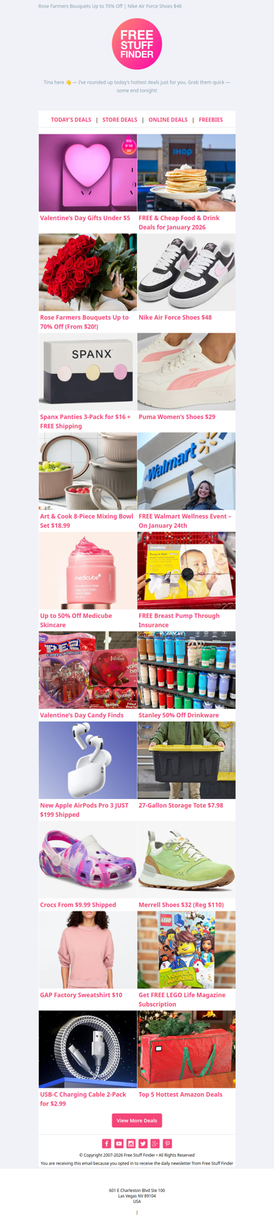 💝 Valentine’s Day Gifts Under $5 🤯 FREE & Cheap Food & Drink Deals