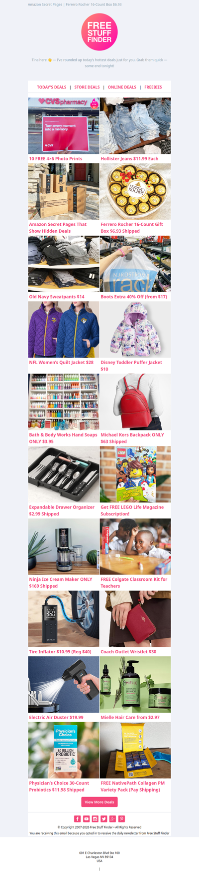 🤯 10 FREE 4×6 Photo Prints 👖 Hollister Jeans $11.99