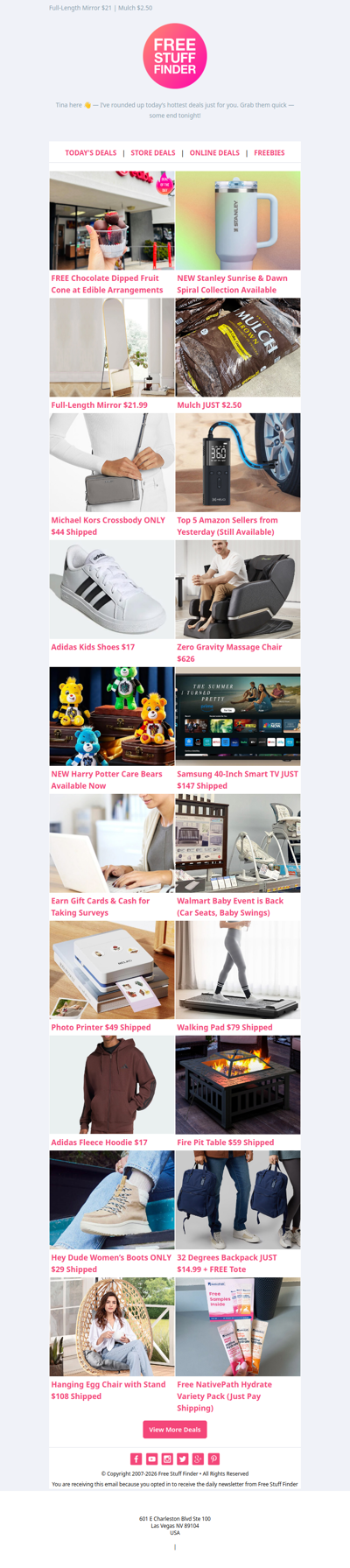 🍓 FREE Chocolate Fruit Cone 🔥 Stanley Sunrise & Dawn Spiral Collection