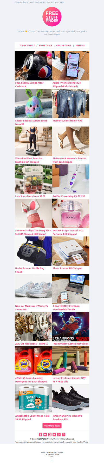 📣 FREE Food & Drinks After Cashback 📱 iPhones from $124