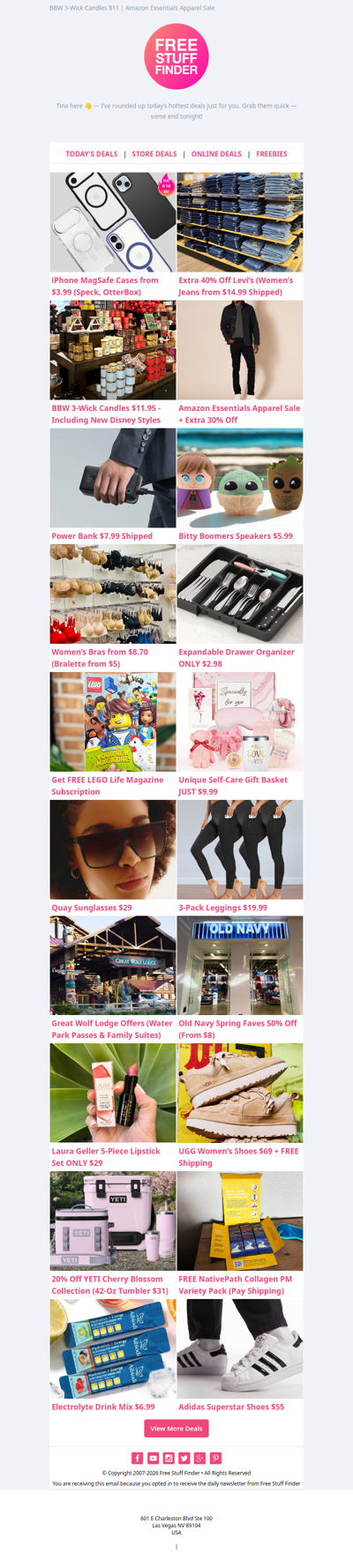 📱iPhone MagSafe Cases $3.99 💥 Levi’s Jeans $14