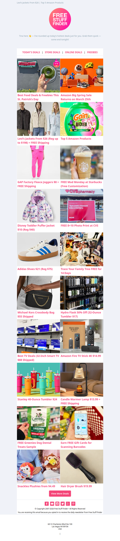 🍀 St. Patrick’s Day Freebies & Deals 📢 Amazon Big Spring Sale Returns