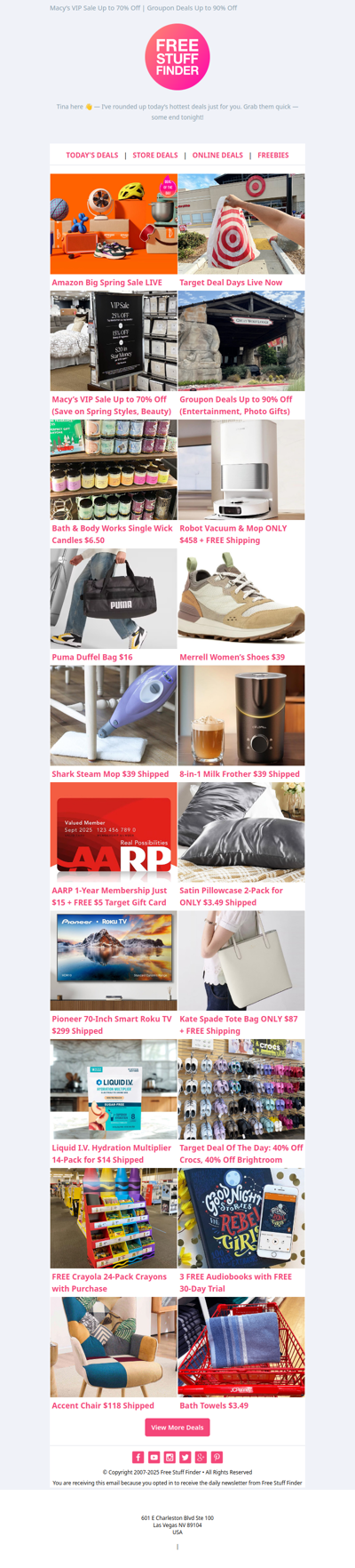 🥳 Amazon Big Spring Sale & Target Deal Days are LIVE!