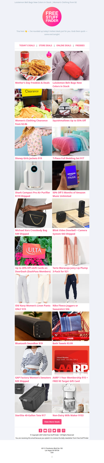 Happy Mother’s Day 💐 See Freebies & Deals Today