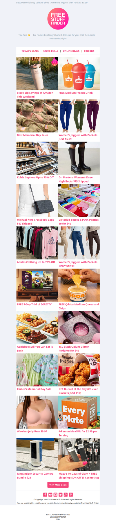 📢 Big Savings at Amazon This Weekend 🧊 FREE Frozen Drink