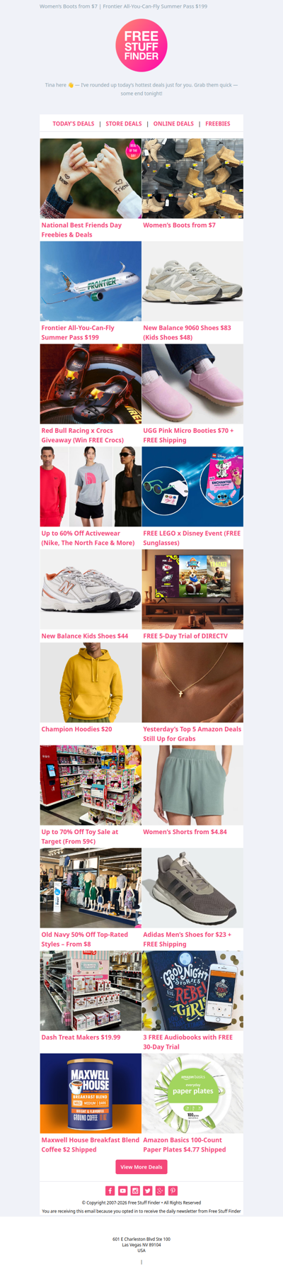🫂 It's National Best Friends Day - See Freebies & Deals!