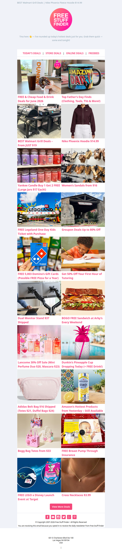 🥳 FREE Food & Drink Deals All June 🤩 Top Father’s Day Finds