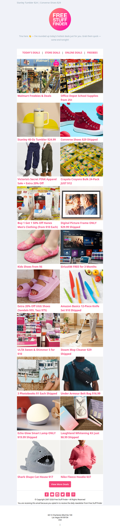 💥 Walmart Freebies & Deals ✏️ School Supplies from 25¢