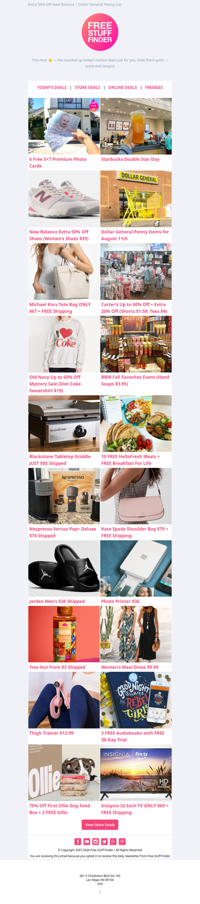 😍 6 FREE 5×7 Photo Cards ⭐ Starbucks Double Star Day