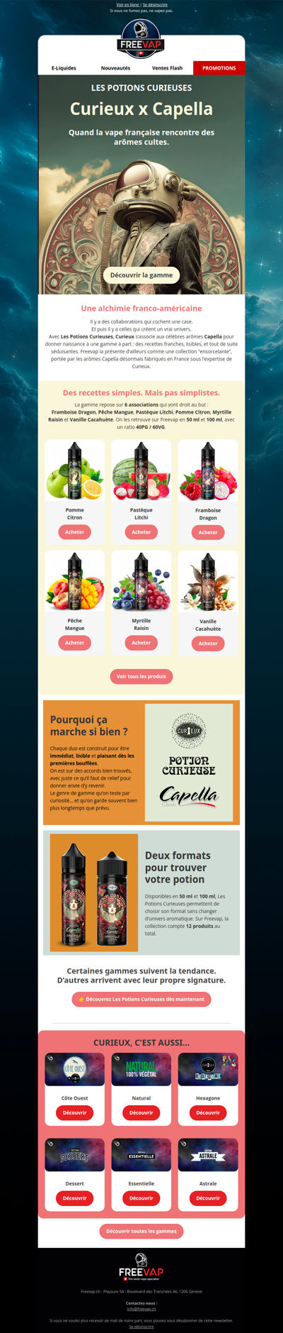 ✨ Lorsque Curieux rencontre Capella, ça donne autre chose qu’une simple gamme