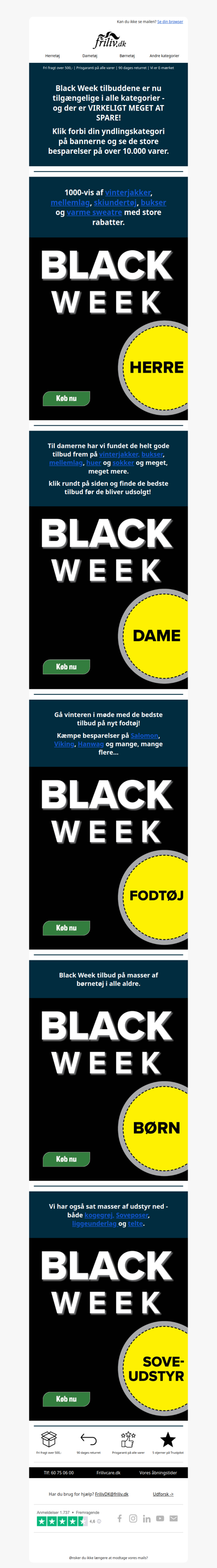 Black Week er Live - Alle priser er rettet