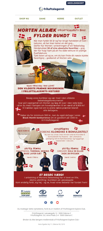 Rund fødselsdag med vilde præmier 🇩🇰